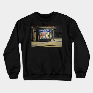 High Resolution Edward Hopper Drug Store 1927 Crewneck Sweatshirt